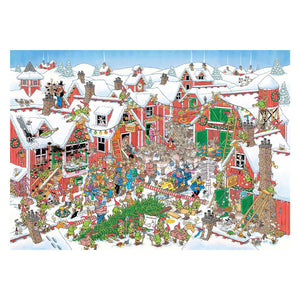 Jumbo puzzel 1000 st. jvh - het dorp van de kerstman