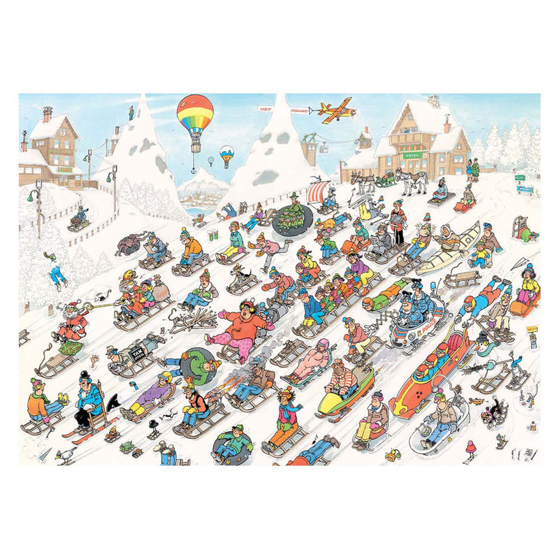 Load image into Gallery viewer, Jan van haasteren legpuzzel - van onderen!, 1000st.
