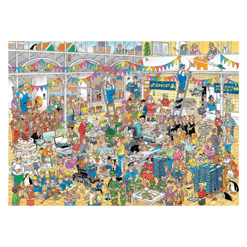 Load image into Gallery viewer, Jumbo puzzel 1000 st. jvh 10 jaar studio van haasteren
