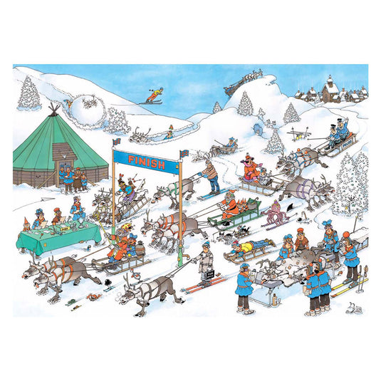Jumbo puzzel 500 st. jvh rendier race