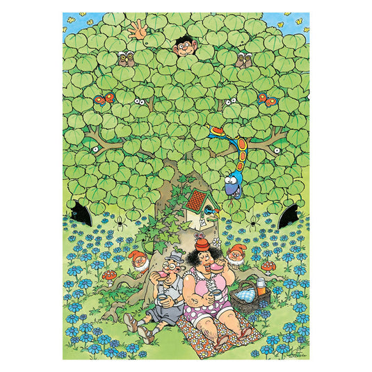 Jumbo jan van haasteren legpuzzel expert 2 - picknick plezier - 500st.