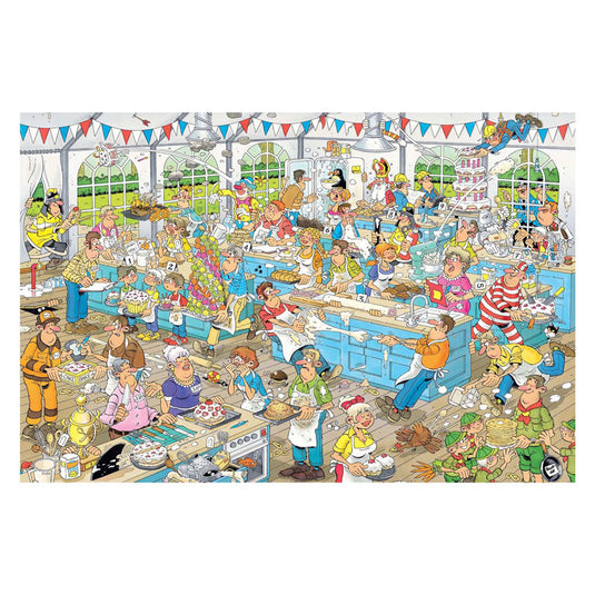 Jan van haasteren legpuzzel - taarten toernooi, 1500st.