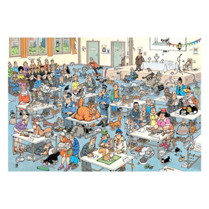 Jumbo jan van haasteren legpuzzel - de kattenshow, 2000st.