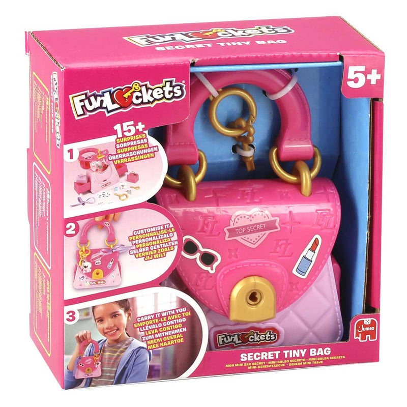 Load image into Gallery viewer, Funlockets mini schoudertas met geheime verrassingen

