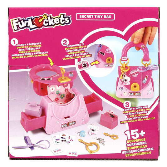 Funlockets jumbo geheim minitasje | 2 stuks