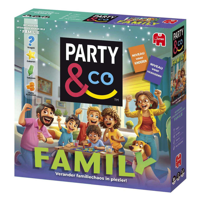 Load image into Gallery viewer, Jumbo spel party co. family
