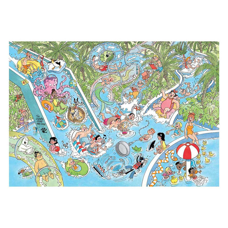 Load image into Gallery viewer, Jumbo puzzel 360 st. jvh junior waterglijbaan gekte
