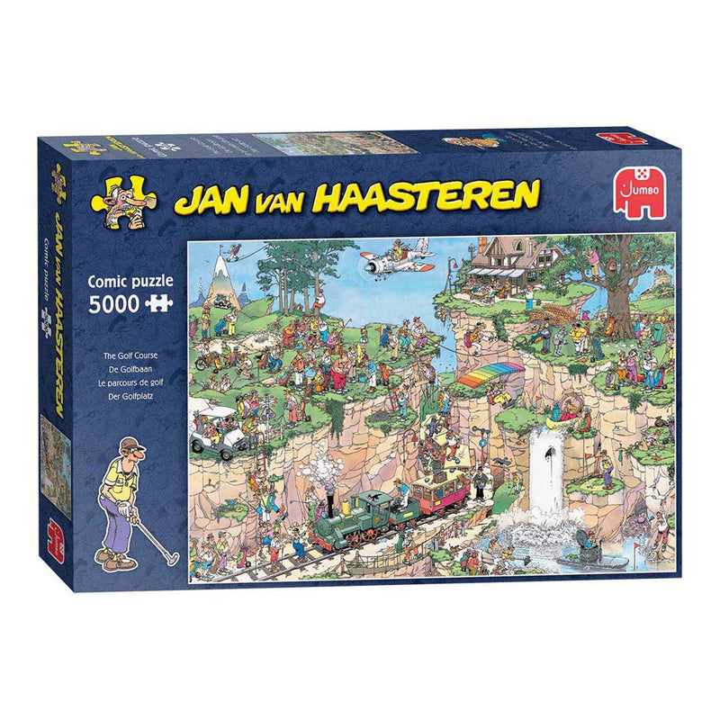 Load image into Gallery viewer, Jan van haasteren legpuzzel - de golfbaan - 5000st.
