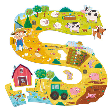 Goula puzzel xxl boerderijdieren
