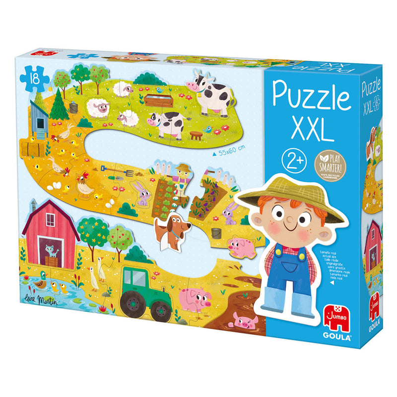 Load image into Gallery viewer, Goula puzzel xxl boerderijdieren
