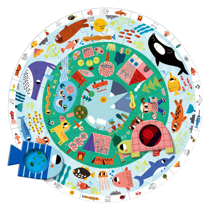 Load image into Gallery viewer, Goula puzzel xxl discover animals
