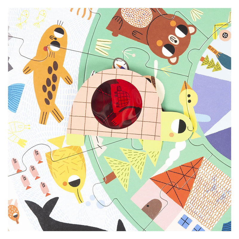 Load image into Gallery viewer, Goula puzzel xxl discover animals
