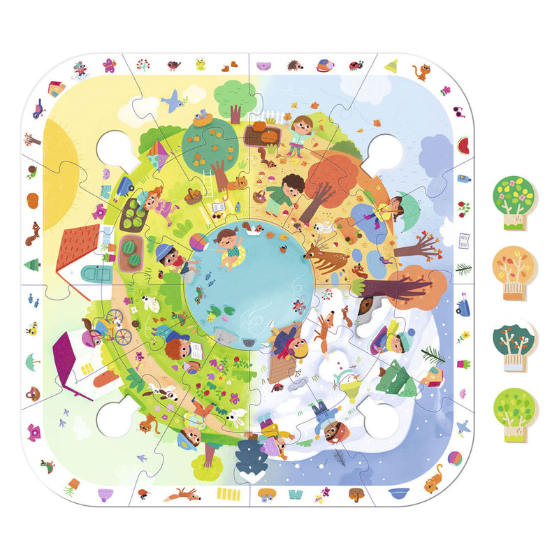 Load image into Gallery viewer, Goula jumbo puzzel xxl seizoenen - 29st.
