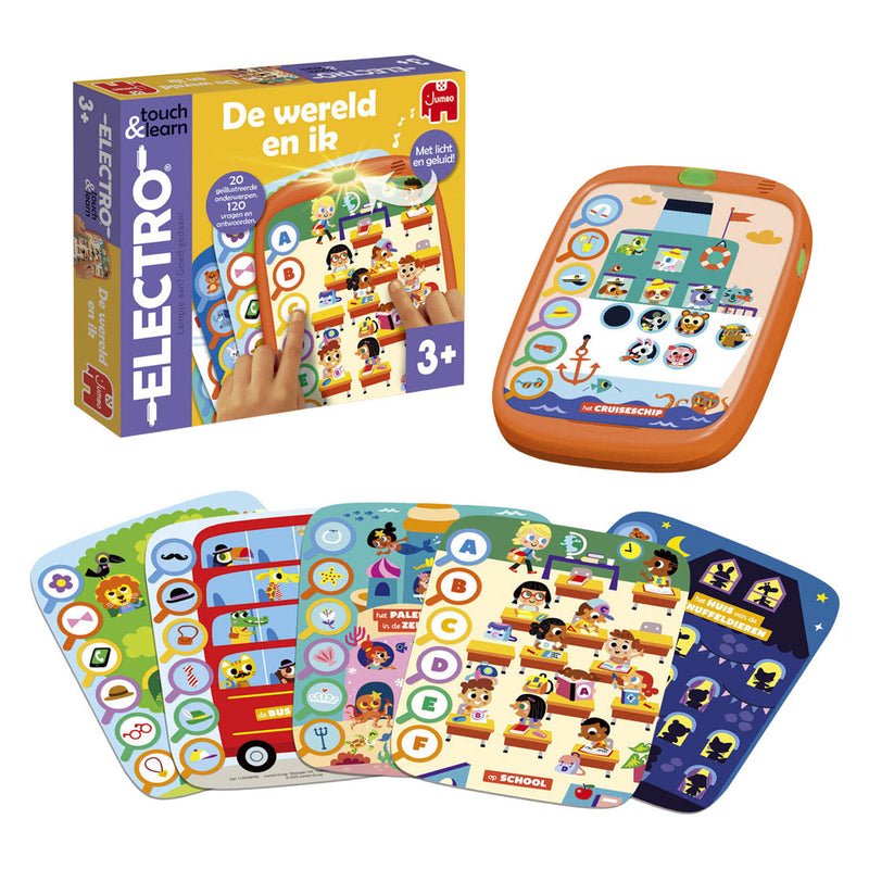 Load image into Gallery viewer, Jumbo electro touch learn de wereld en ik februari
