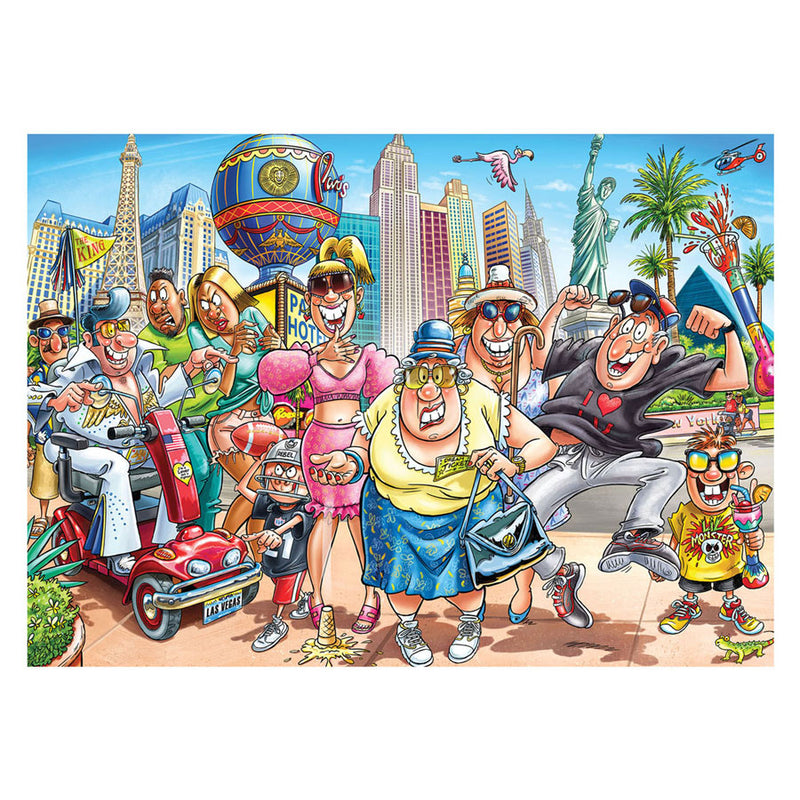 Load image into Gallery viewer, Jumbo wasgij original 48 - what happens in vegas! - 1000st.
