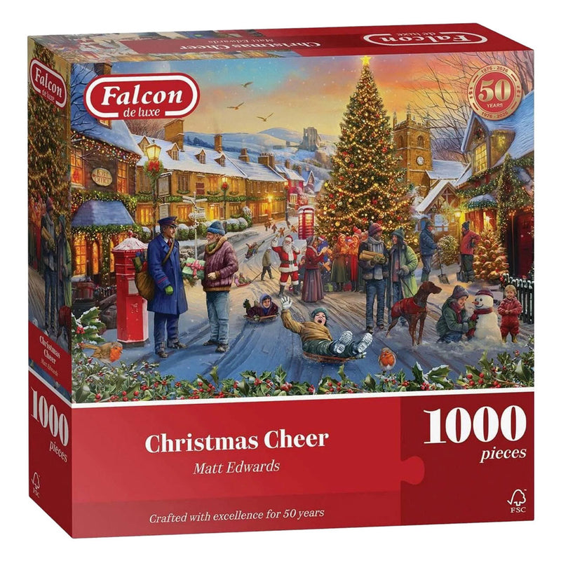 Load image into Gallery viewer, Jumbo falcon christmas kerstpuzzel - 1000st.
