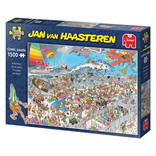Jumbo puzzel 1500 stukjes jvh - op het strand