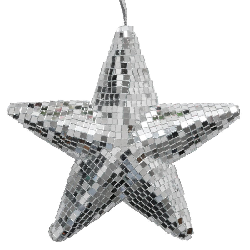 Load image into Gallery viewer, Boltze home kersthanger ster disco 20x20cm kunsttof
