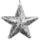 Boltze home kersthanger ster disco 20x20cm kunsttof