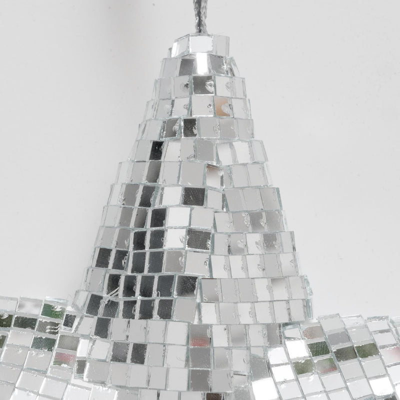Load image into Gallery viewer, Boltze home kersthanger ster disco 20x20cm kunsttof
