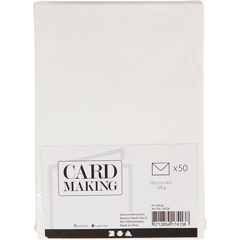 Load image into Gallery viewer, Https: www.cchobby.nl enveloppen-afmeting-envelop-11-4x16-2-cm-120-gr-off-white-50-stuk-1-doos
