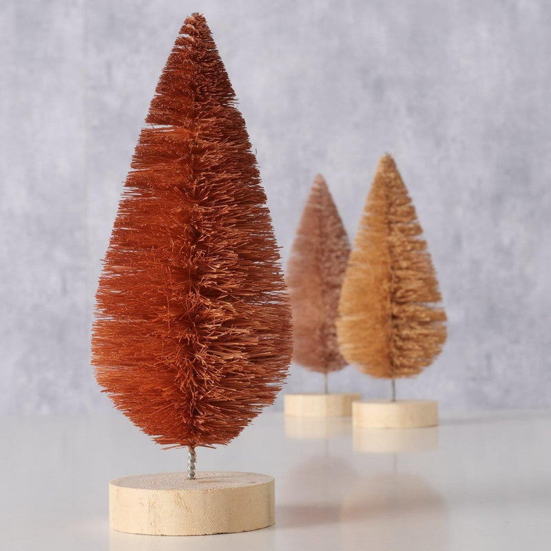 Load image into Gallery viewer, Boltze home beeld kerstboom bruin h16cm
