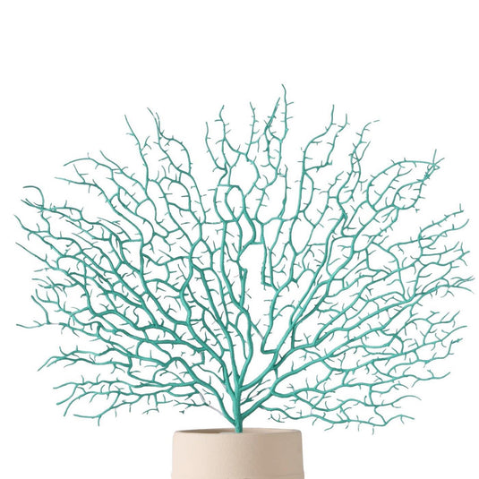 Boltze home decoratietak koraal turkoois 46cm