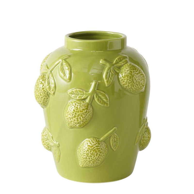 Load image into Gallery viewer, Boltze home vaas lime h20,5cm
