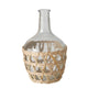 Boltze home vaas torino dia16x25,8cm glas met suikerriet