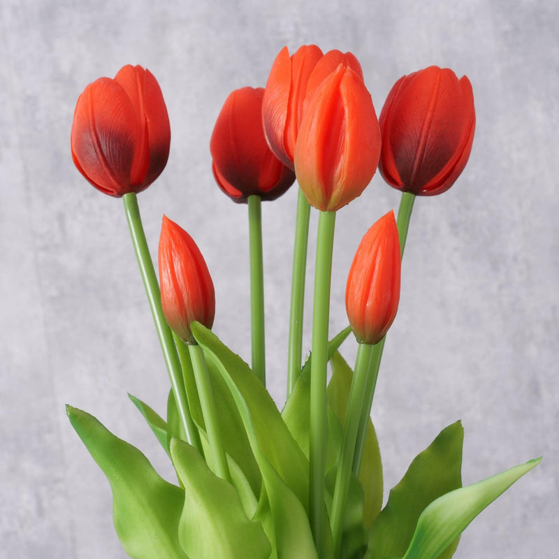 Load image into Gallery viewer, Boltze home kunstbloemen tulp 40cm rood
