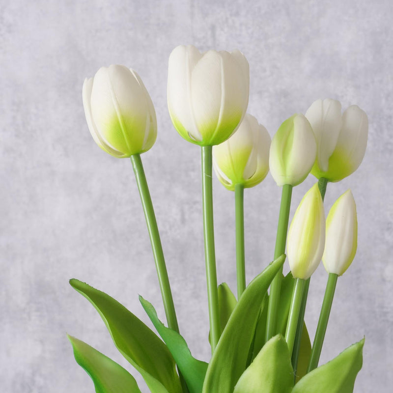 Load image into Gallery viewer, Boltze home kunstbloemen tulp 40cm wit
