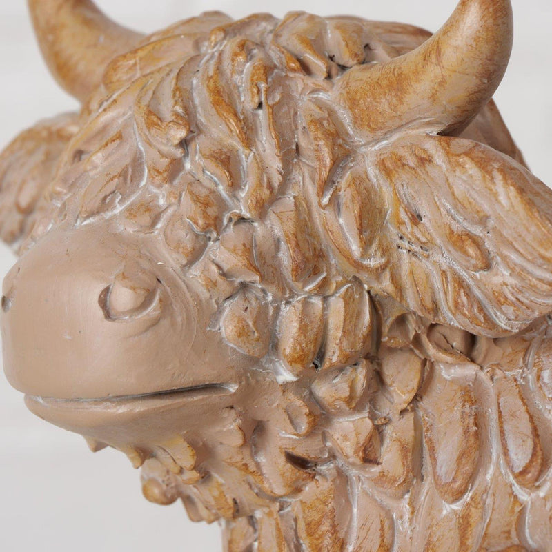 Load image into Gallery viewer, Boltze home figuur hooglander 18x9x13cm
