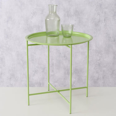 Boltze home bijzettafel rocko h47cm dia 46cm