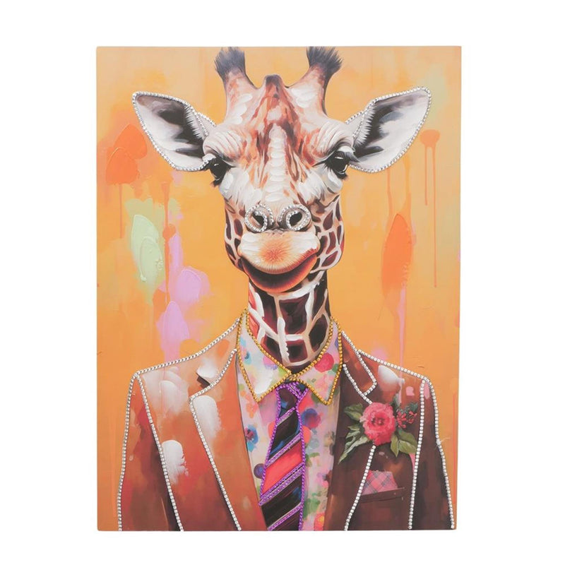 Load image into Gallery viewer, Boltze home schilderij ferdy giraf 80x60
