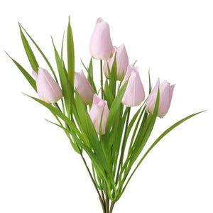 Boltze home boeket tulp roze