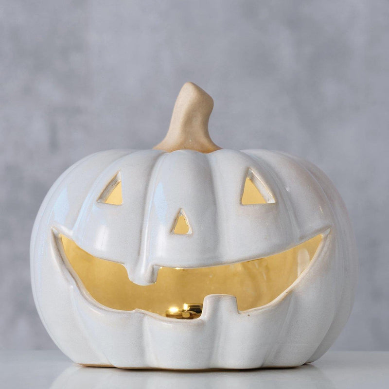 Load image into Gallery viewer, Boltze home decoratieve standaard led monty pompoen ã˜10,5xh9cm
