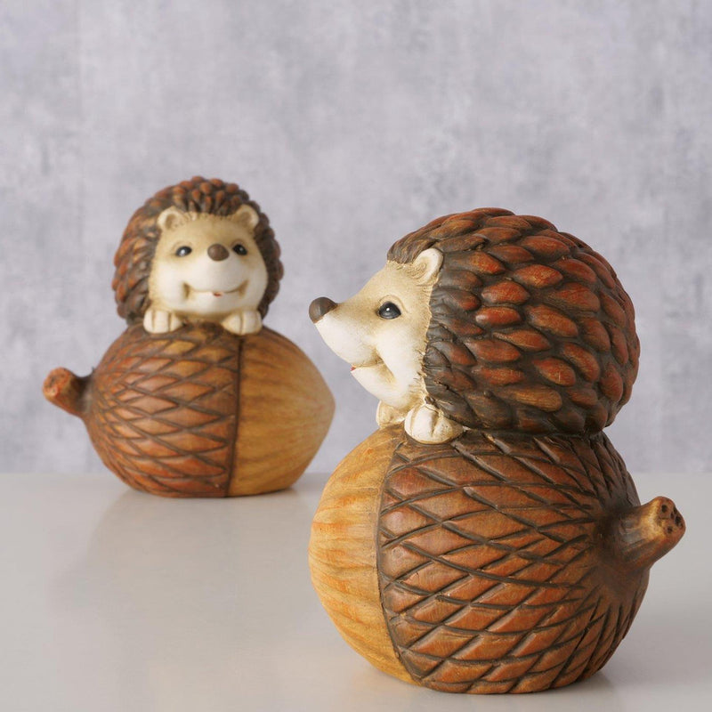 Load image into Gallery viewer, Boltze home figuur egel 12x9x13cm
