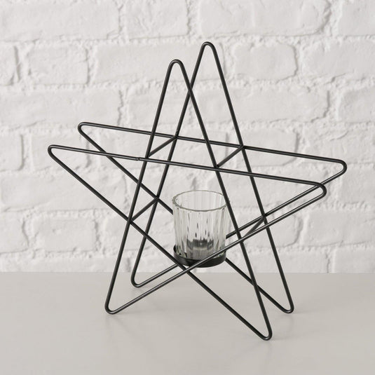 Boltze home windlicht ster 29,5x27,5cm