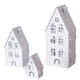 Boltze home lantaarnset huis 3-delig wit