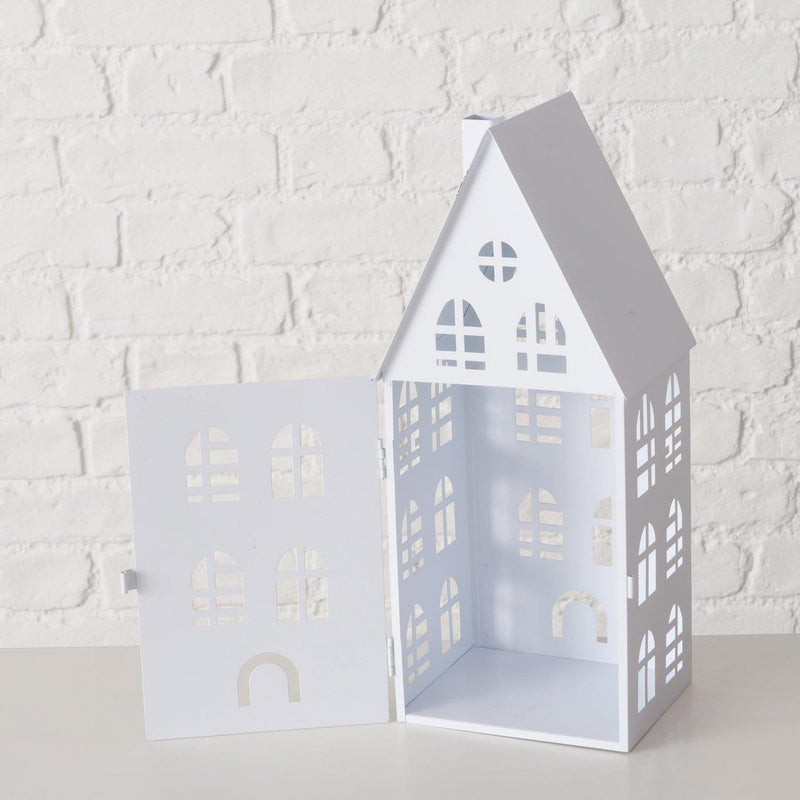 Load image into Gallery viewer, Boltze home lantaarnset huis 3-delig wit
