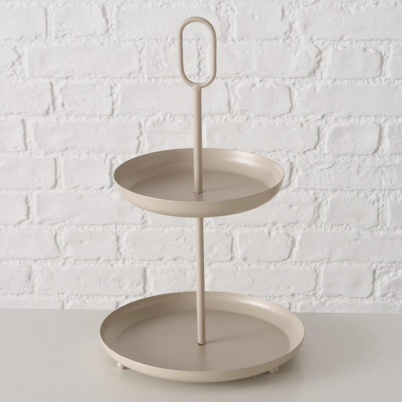 Load image into Gallery viewer, Boltze home etagère gogo beige ø21xh34cm
