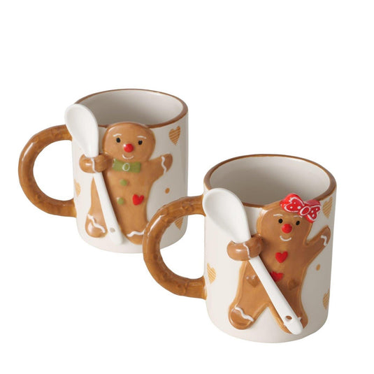 Boltze home jumbo-mok ginger 520ml ø9,2xh12cm
