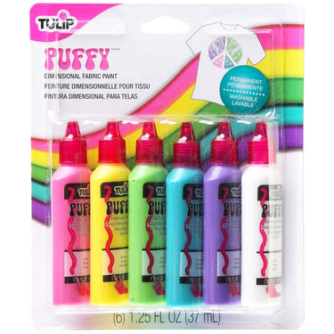 Tulip • 3d textielverf 37ml puffy 6st.