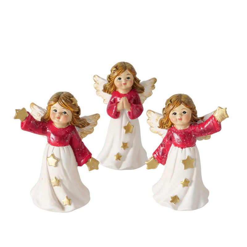 Load image into Gallery viewer, Boltze home figuur engel 4,3x3,5x7cm

