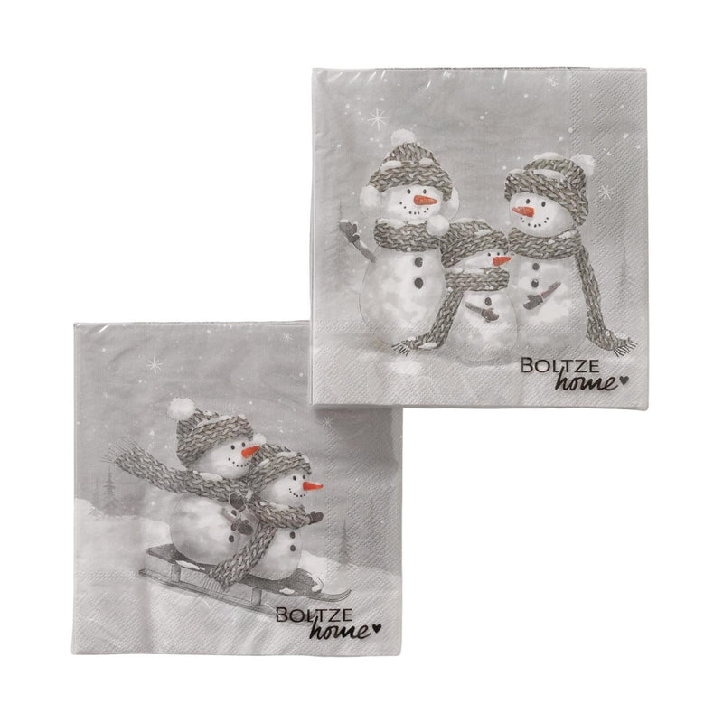 Load image into Gallery viewer, Boltze home servetten frosty pak a 20 16,5x16,5x3cm
