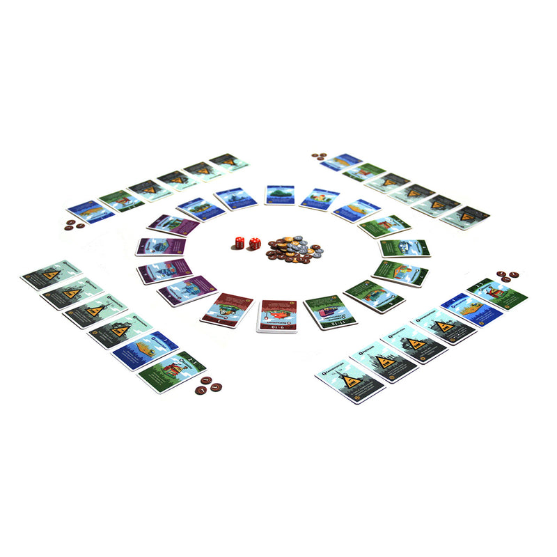 Load image into Gallery viewer, White goblin games machi koro dobbelspel (nederlands, 2 - 5 spelers, 40 minuten, vanaf 7 jaar)
