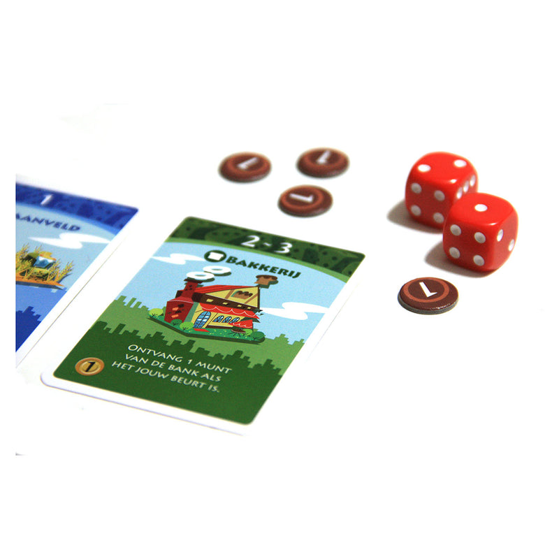 Load image into Gallery viewer, White Goblin Games Machi Koro dobbelspel
