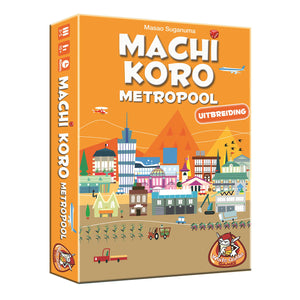 White goblin games machi koro uitbreiding - metropool