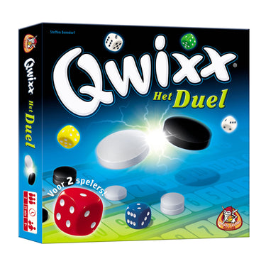 White goblin games qwixx het duel dobbelspel (nederlands, 2 spelers, 15 minuten, vanaf 8 jaar)