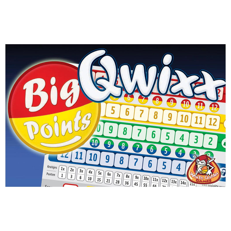 Load image into Gallery viewer, White goblin games qwixx big point
